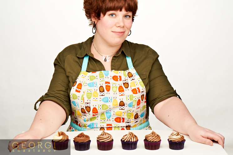 Mel with the Chocolate Whiskey A-Go-Go cupcakes Mel with the Chocolate Whiskey A-Go-Go cupcakes