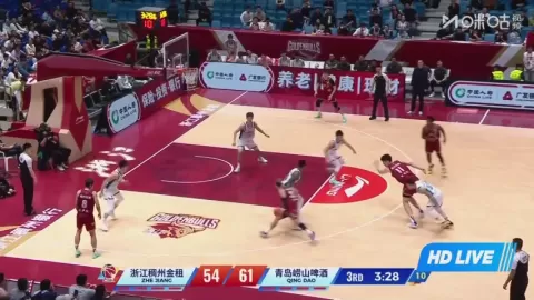 Poster siaran Zhejiang Golden Bulls VS Qingdao Eagles