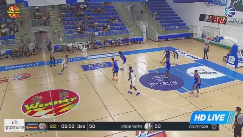 Poster siaran Maccabi Rehovot VS Elitzur Shomron