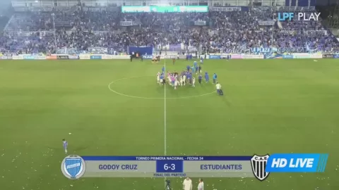 Poster siaran Godoy Cruz Antonio Tomba VS Club Atlético Estudiantes