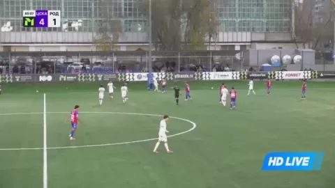 Poster siaran CSKA Moscow Reserves VS Rodina Moscow Youth