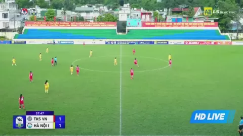 Poster siaran Than KSVN Women VS Ha Noi Women