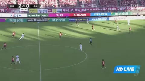 Poster siaran Kashima Antlers vs V-Varen Nagasaki