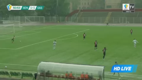 Poster siaran Genoa U20 VS Sassuolo U20