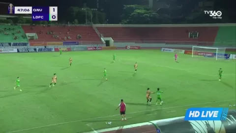 Poster siaran Quy Nhon United VS Lam Dong