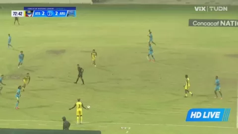 Poster siaran Antigua and Barbuda VS Aruba