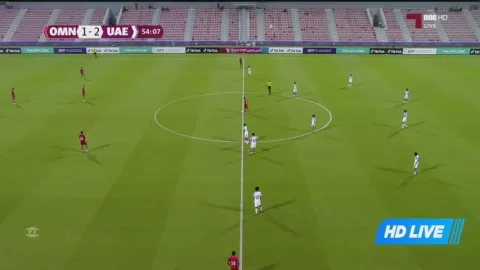 Poster siaran Oman U17 VS United Arab Emirates U17
