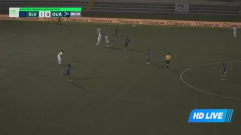 Poster siaran El Salvador U16 VS Guatemala U16
