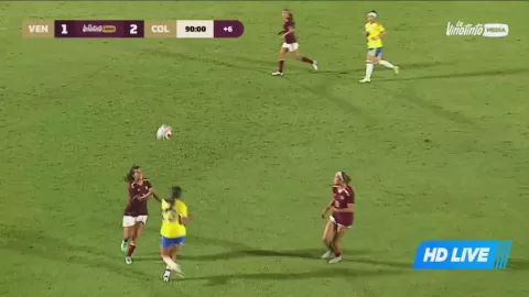 Poster siaran Venezuela Women VS Colombia Women