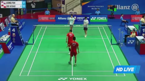 Poster siaran Ler Eng Qi VS S.Huang