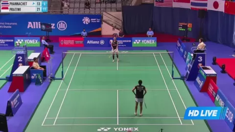 Poster siaran P.Phannachet VS Pratiwi, Ni Kadek Dhinda Amartya