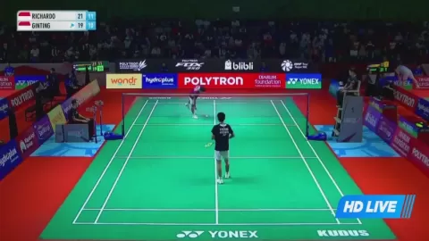 Poster siaran R.Richardo VS Ginting, Anthony